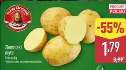 ALDI Ziemniaki myte Polski Ziemniak oferta