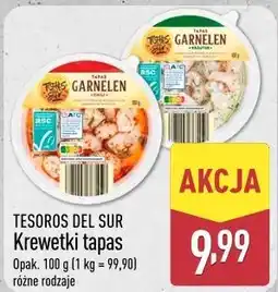 ALDI TESOROS DEL SUR Krewetki tapas oferta