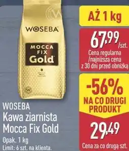 ALDI Woseba Kawa ziarnista Mocca Fix Gold oferta