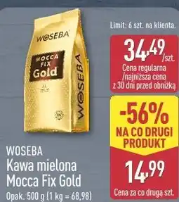 ALDI Woseba Kawa mielona Mocca Fix Gold oferta