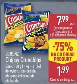 ALDI Lorenz Chipsy Crunchips oferta