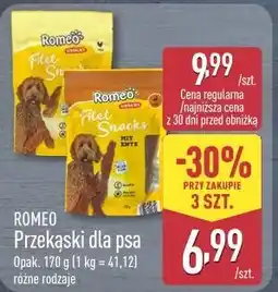 ALDI Romeo Przekąski dla psa oferta