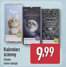 ALDI Kalendarz ścienny oferta
