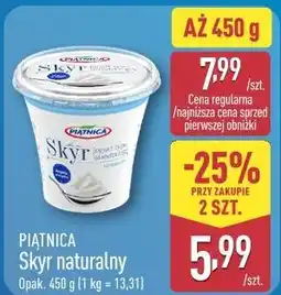 ALDI Piątnica Skyr naturalny oferta
