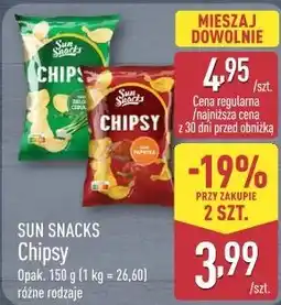 ALDI Sun Snacks Chipsy oferta