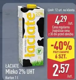 ALDI Łaciate Mleko 2% UHT oferta