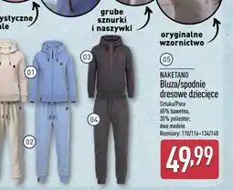 ALDI Naketano Bluza/spodnie dresowe dziecięce oferta