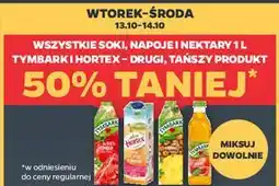 Netto Wszystkie soki, napoje i nektary 1 l Tymbark i Hortex oferta