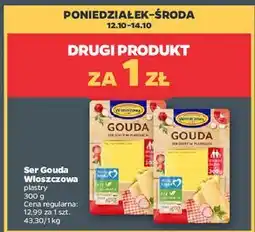 Netto Ser Gouda Włoszczowa plastry oferta