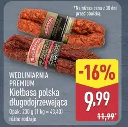 ALDI Kiełbasa oferta