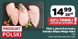 Netto Filet z piersi kurczaka Sztuka Mięsa Mega Paka oferta