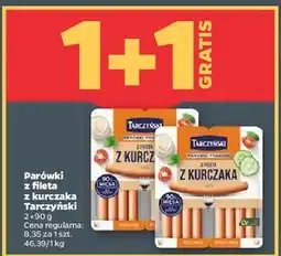 Netto Parówki z fileta z kurczaka Tarczyński oferta