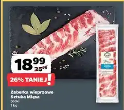 Netto Żeberka wieprzowe Sztuka Mięsa oferta