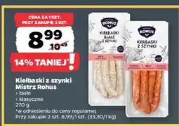 Netto Kiełbaski z szynki Mistrz Rohus oferta