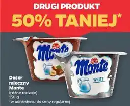 Netto Deser mleczny Monte (różne rodzaje) oferta