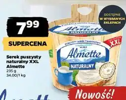 Netto Serek puszysty naturalny XXL Almette oferta