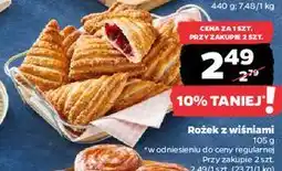 Netto Rożek z wiśniami oferta