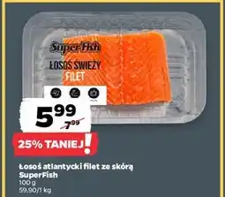 Netto Łosoś atlantycki filet ze skórą SuperFish oferta