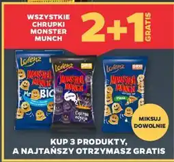 Netto Chrupki Lorenz Monster Munch oferta