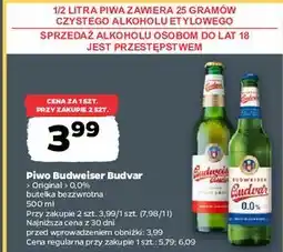 Netto Piwo Budweiser Budvar Original / 0.0% oferta