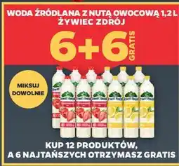 Netto Woda źródlana z nutą owocową Żywiec Zdrój oferta