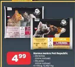 Netto Karma mokra Pet Republic dla kotów lub psów oferta