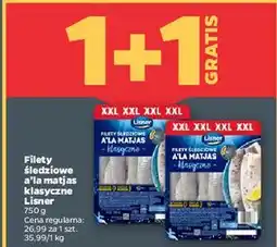 Netto Filety śledziowe a'la matjas klasyczne Lisner oferta
