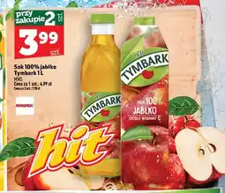 Topaz Sok jabłko Tymbark 100% oferta