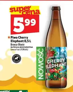 Topaz Piwo Cherry Elephant Browar Błonie oferta