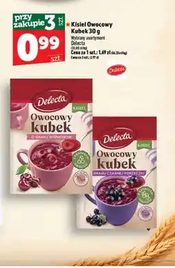 Topaz Kisiel Owocowy Kubek o smaku wiśniowym Delecta oferta