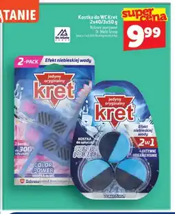 Topaz Kostka do WC Kret 2-pak oferta