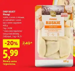 Lidl Pierogi ruskie Chef Select oferta