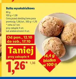 Lidl Bułka wysokobiałkowa oferta