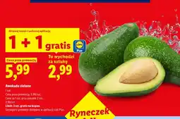 Lidl Awokado zielone oferta