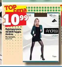Topaz Rajstopy lycra 40 DEN Foggia Andrea oferta
