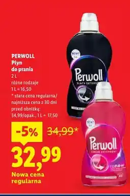 Lidl Płyn do prania Perwoll oferta
