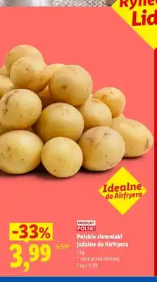 Lidl Ziemniaki polskie jadalne do Airfryera oferta