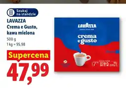 Lidl Kawa mielona Crema e Gusto Lavazza oferta