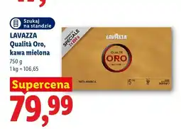 Lidl Kawa mielona Qualità Oro Lavazza oferta