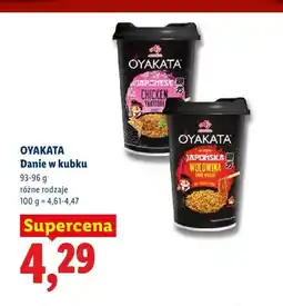 Lidl Danie w kubku Japanese Chicken Yakitori Oyakata oferta