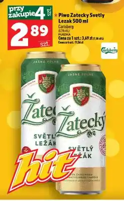 Topaz Piwo Zatecky Svetly Lezak oferta