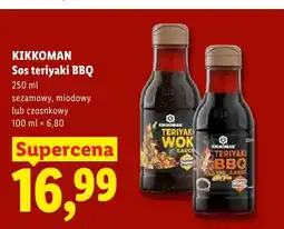 Lidl Sos teriyaki BBQ sezamowy Kikkoman oferta