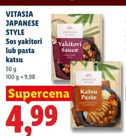 Lidl Sos yakitori Vitasia Japanese Style oferta