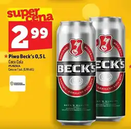 Topaz Piwo Beck's oferta