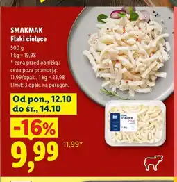 Lidl Flaki cielęce Smakmak oferta