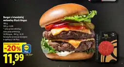 Lidl Burger z irlandzkiej wołowiny Black Angus oferta