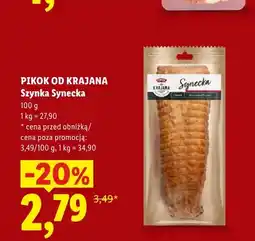 Lidl Szynka Synecka Pikok od Krajana oferta