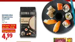 Lidl Okrągłoziarnisty ryż do sushi Kuchnia Lidla oferta