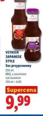 Lidl Sos przyprawowy z czosnkiem Vitasia Japanese Style oferta