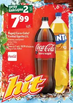 Topaz Napój gazowany Coca-Cola oferta